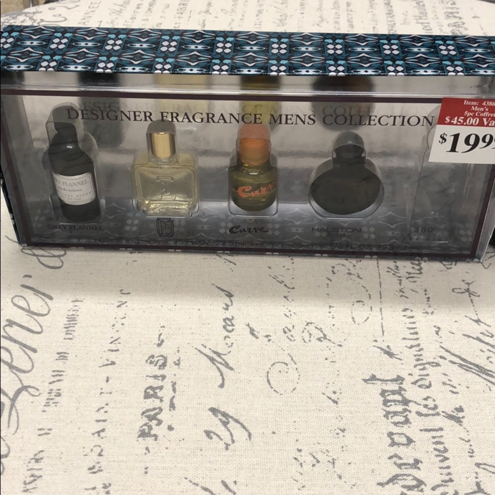 Designer men’s fragrance collection